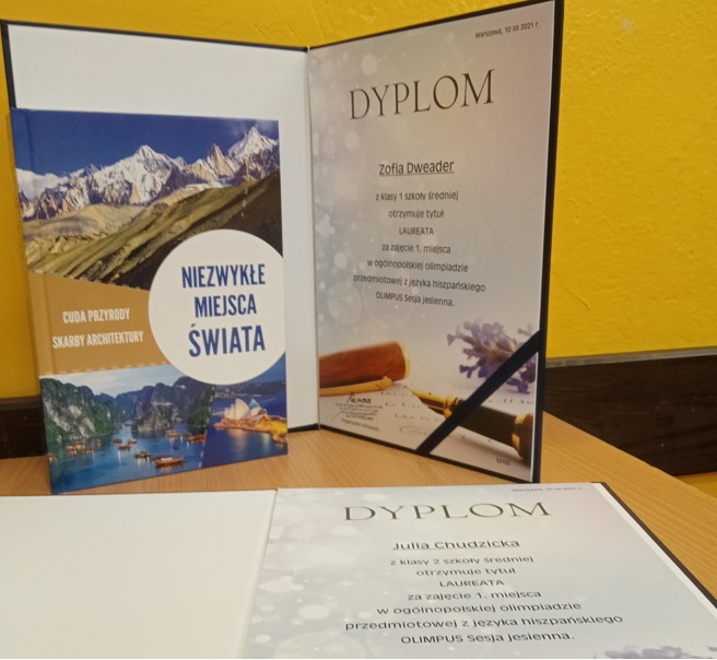 konkurs j.hiszp. dyplomy