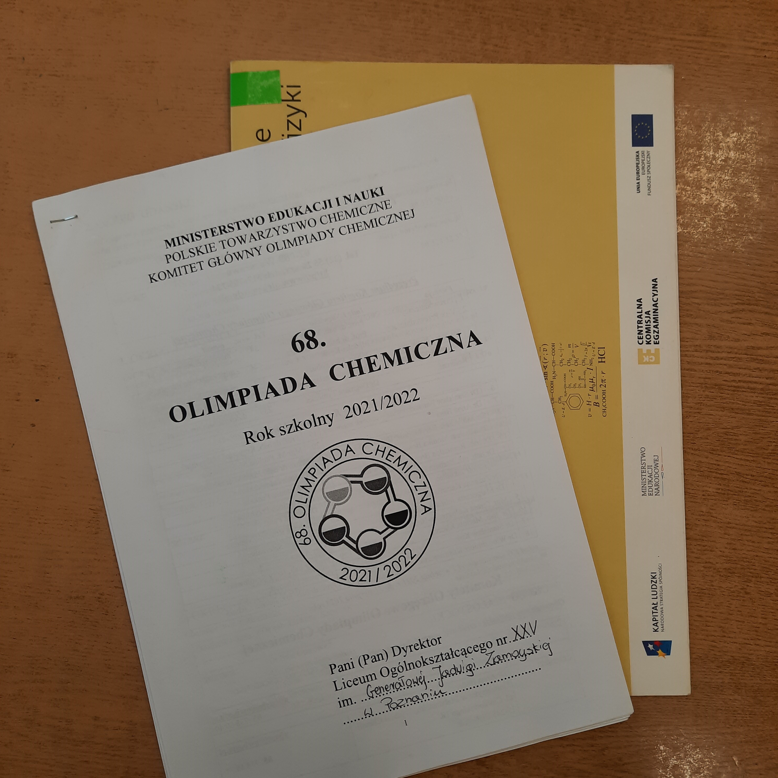 Olimpiada chemiczna