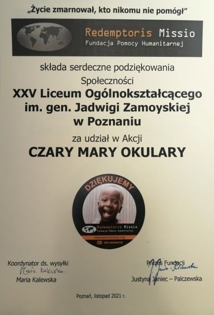 czart mary okulary